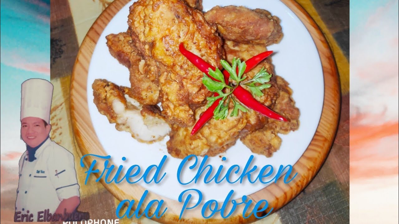 Fried Chicken Ala Pobre YouTube