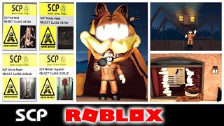 Roblox SCPs NEW scp GARFIELD, Smile Room, Train Eater ... By kharbor_ykt