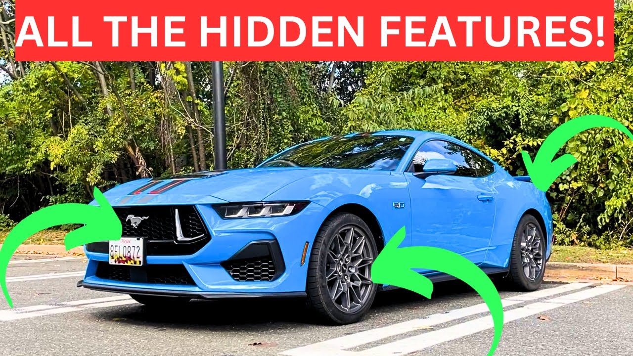 10 HIDDEN Features of 2024 Mustang | S650 Mustang Hidden Features