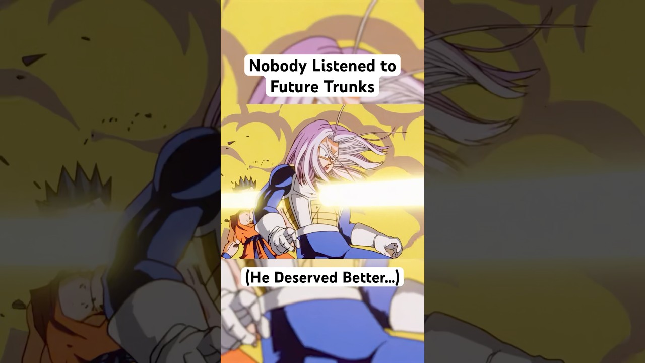 Nobody Listened to Future Trunks #shorts #dragonball #goku