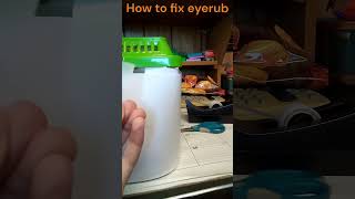 How To Fix Mantis Eyerub Problem