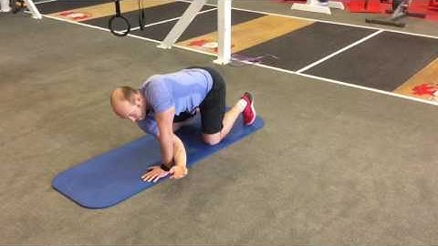 Four point thoracic rotation