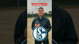 Dieser TRICK ist auf Schalke LEGENDÄR fußball tipps tutorial schusstechnik schalke