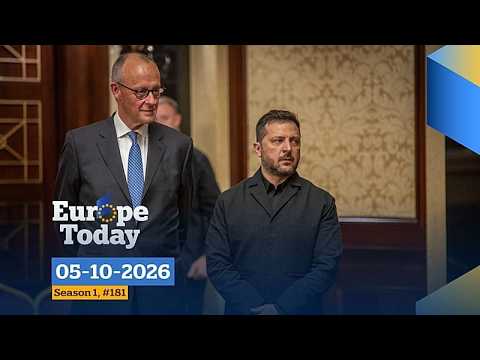 Europe Today: Ρωσία χτυπά Κίεβο σε επίσκεψη Μερτζ, γιος Μπολσονάρου κερδίζει πρώτο γύρο στη Βραζιλία
