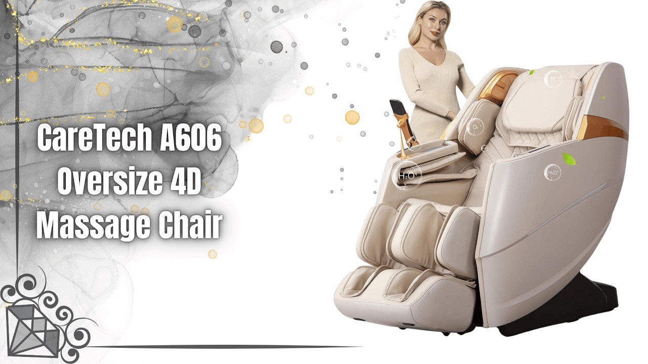 CareTech A606 Oversize 4D Massage Chair Review | Full Body Zero