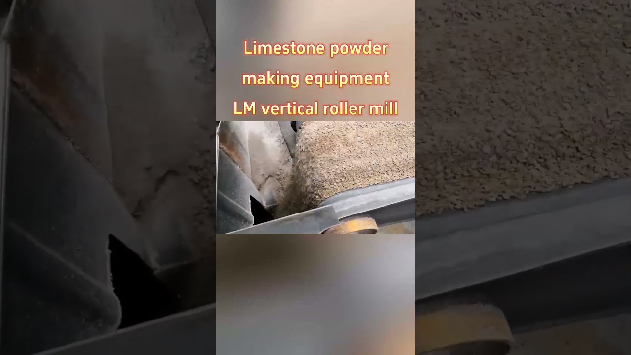 Limestone high efficiency powder making equipment LM vertical roller mill