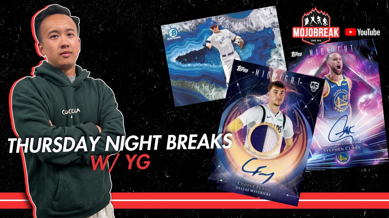 2025/26 Topps Midnight Release Night Breaks & MORE w/ YG - 1.29.25