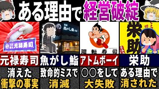 この世から消された…昭和～平成初期の大炎上した『寿司チェーン店』７選【ゆっくり解説】