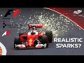 The Most Realistic Sparks in Sim Racing? | 2016 F1 Cars at Eau Rouge/Raidilion | Assetto Corsa |
