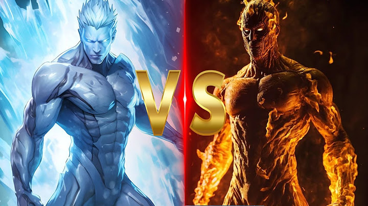 Why Iceman Vs Human Torch Isn't Even Close! Who do you think is wining in this