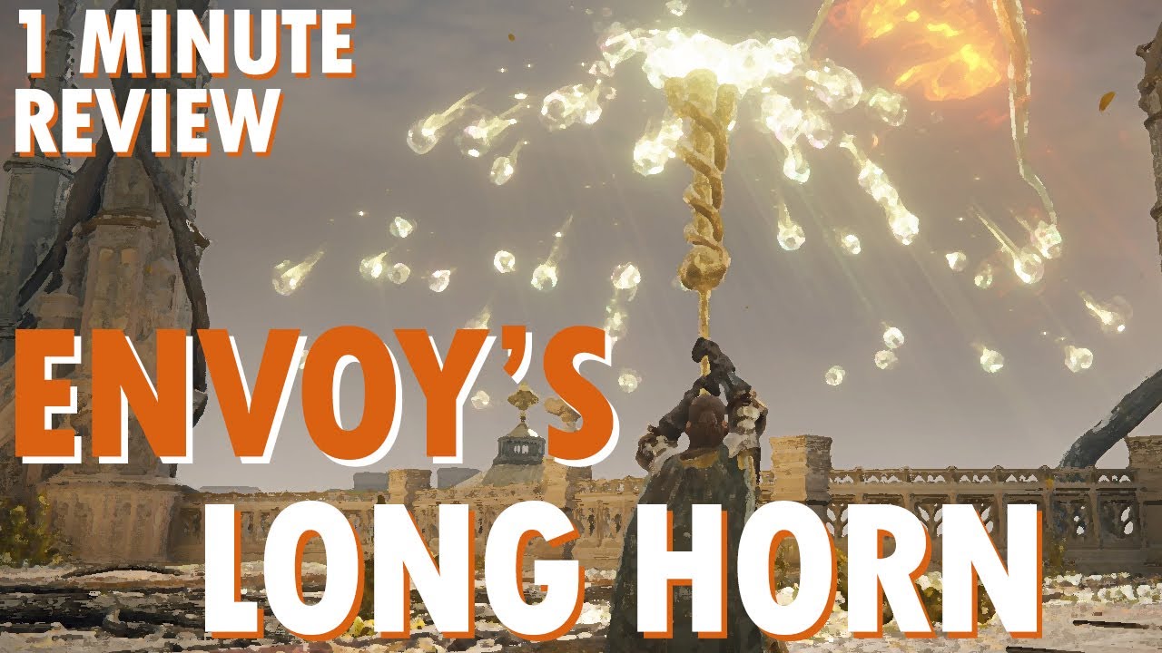 Slay Dragons with Bubble Power Elden Ring Envoy's Long Horn 1