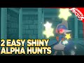 2 Easy Shiny Alpha Pokemon Hunts - Legends Arceus