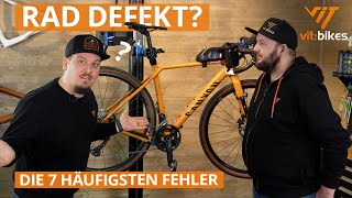 Die 7 häufigsten Defekte am Fahrrad 😩😱 und wie man sie behebt