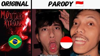 Montagem Rugada Remix  | Original vs Indonesian Parody “Warung Madura