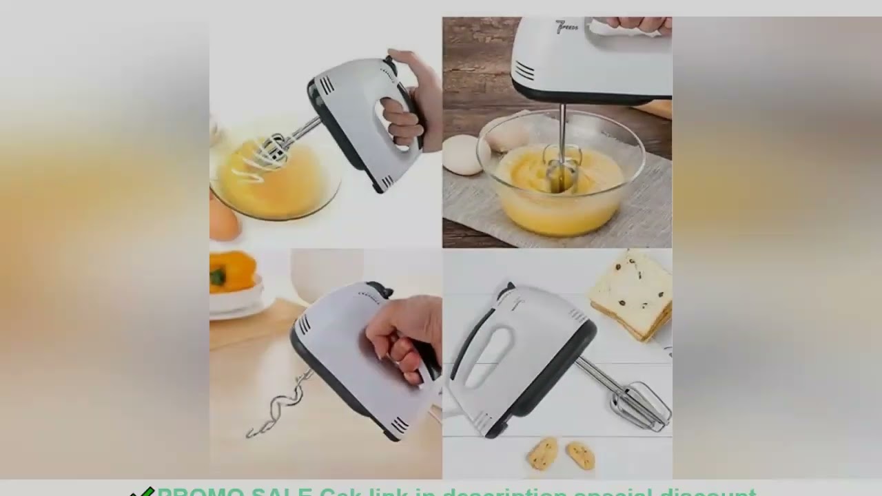 Multifunctional 7 Speed Mini Mixer Electric Food Blender Handheld Mixer Egg Beater Automatic Cream F