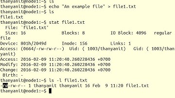 Linux Access Control Examples (ITS335, L09, Y15)