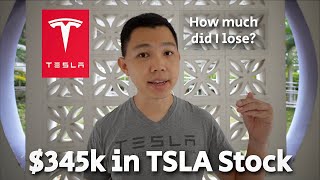 How Much Did I Lose on TSLA Stock? ($500k Stock Portfolio Update)