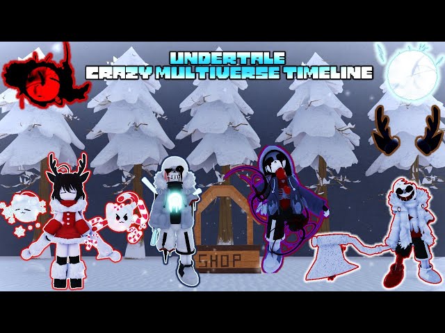 🎄Event] Frost Killer Sans / FrostBite DustDust / ..[Showcase] [Undertale  Crazy Multiverse Timeline] 