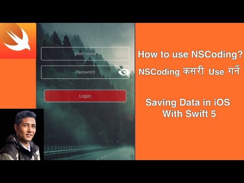 How to use NSCoding Swift 5 | Saving data in iOS