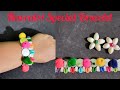 Dandiya Function ke liye Banaye Easy and Beautiful Jewellery 😍 Beautiful Bracelet tutorial 💕