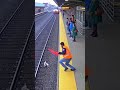 Heroic Rescue: Puppy Saved from Oncoming Train