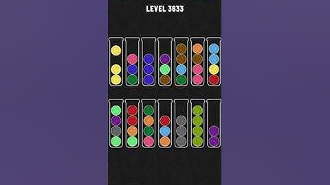 Ball Sort Puzzle Level 3633