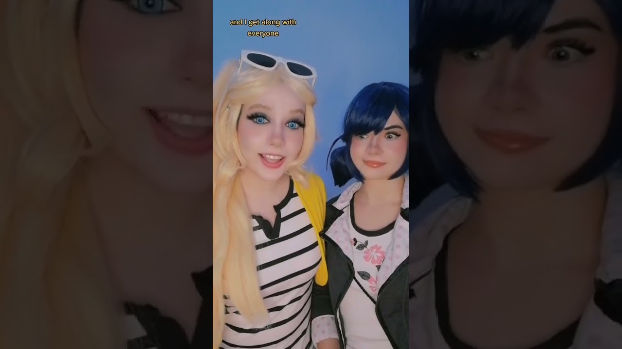 Chloé gets along with everyone | Marinette Dupain-Cheng and Chloé Bourgeois #cosplay | Miraculous