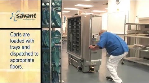 Savant Hospital Cart Transport AGV -- 