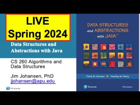 Data Structures Live 2024 01 - YouTube
