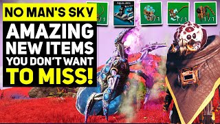 No Mans Sky Worlds - How To Unlock All The New Vile Brood Helmets & Water Jets Upgrades Update 5.0