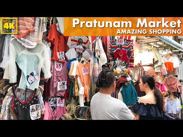 Bangkok Pratunam Market! Amazing Shopping!