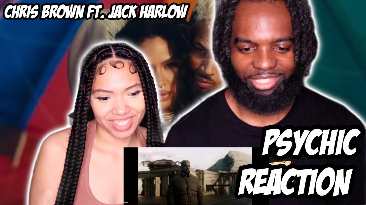 Chris Brown - Psychic (Official Video) ft. Jack Harlow | REACTION!!!