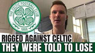Pundit EXPLODES: Celtic were ORDERED not to win in shock claim | celtic fc news today