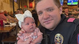Kaufman officer's death comes on same day community gathers for another fallen first responder