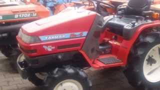 Yanmar Ke4 mini traktor 4x4 ogrodniczy. www.akant-ogrody.pl