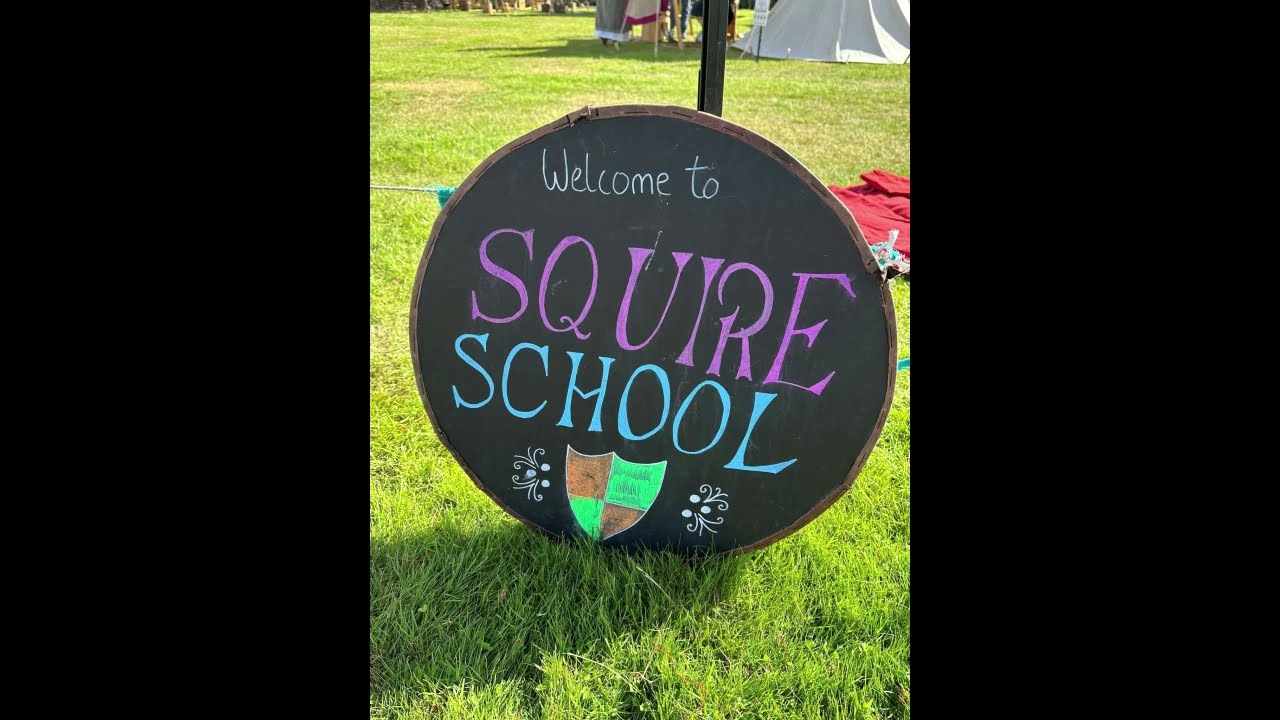 Squire School - the menu!