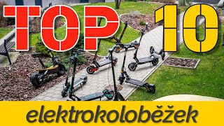 TOP10 elektrokoloběžek současnosti: Vybere si každý