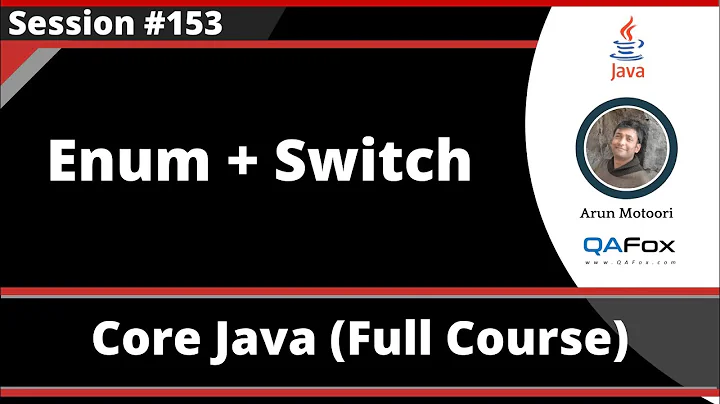Java - Part 253 - Using enum with switch statement