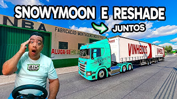 Como instalar Snowymoon e Reshade juntos ets 2 ets2 1.55