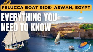 Why This Aswan Felucca Boat Trip in Egypt Left Us Speechless II Everything you need to know