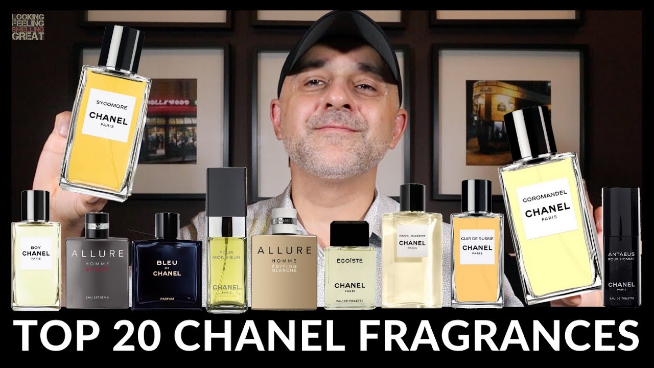 My Top 20 Chanel Fragrances, Perfumes, Colognes