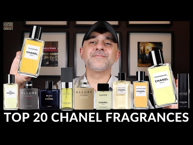 My Top 20 Chanel Fragrances, Perfumes, Colognes