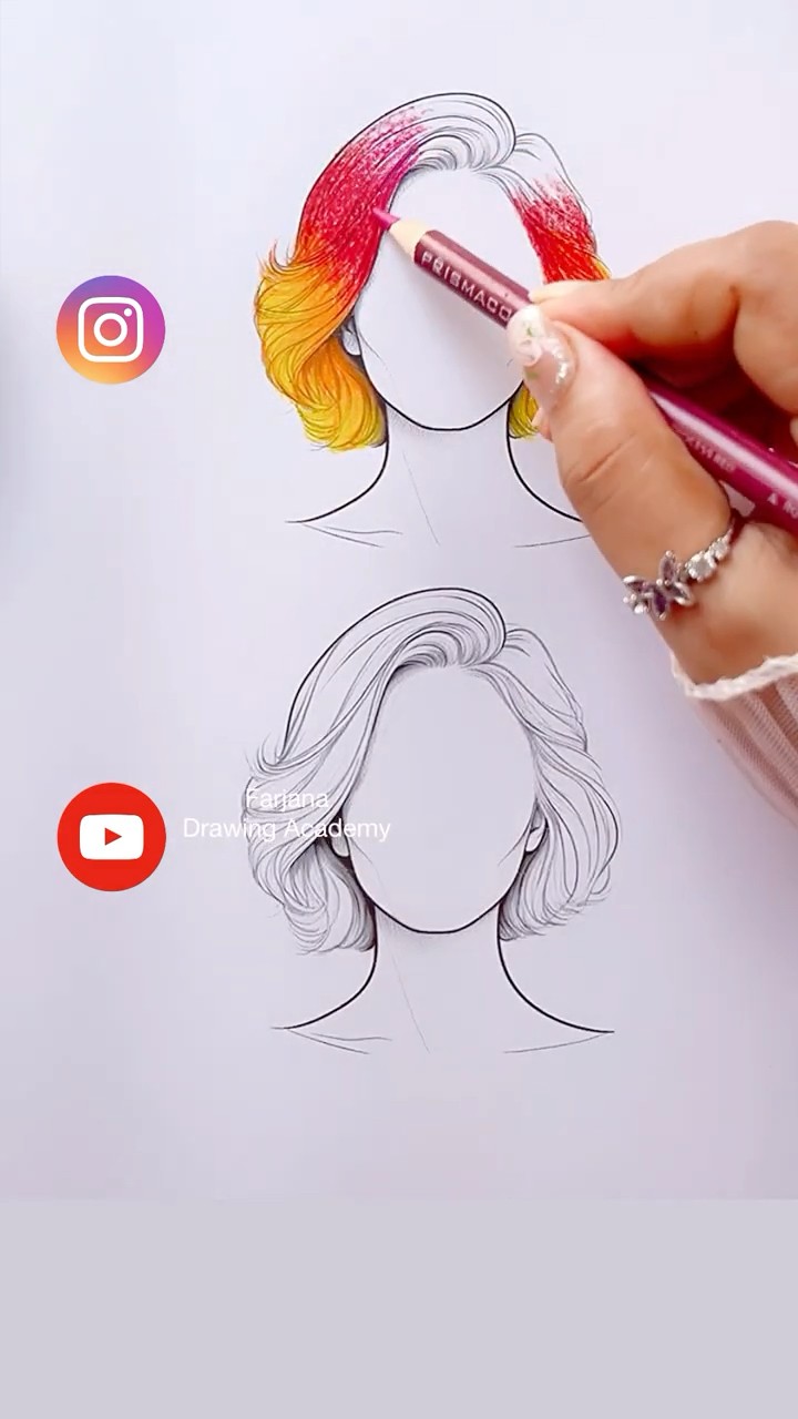 Satisfying art Instagram VS YouTube #art #coloring #shorts