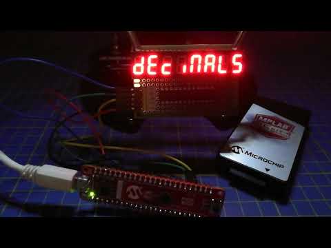 MAX7219 Library for PIC Microcontrollers