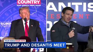 Donald Trump and Ron DeSantis meet to 'bury the hatchet' after 2024 primary fight: sources