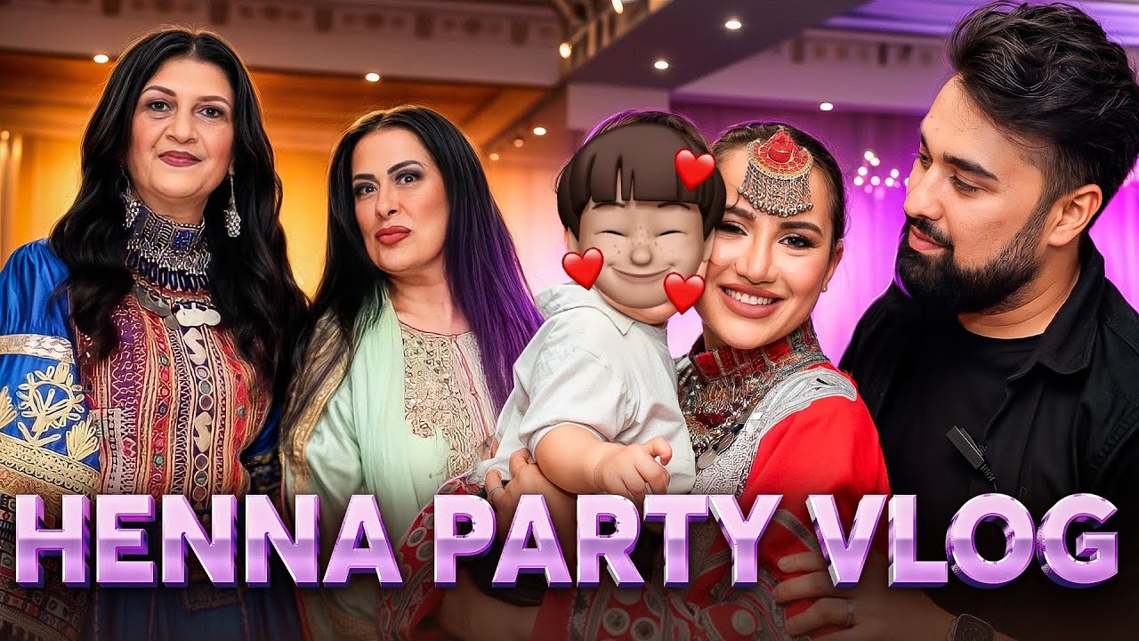 Afghan Henna Party with Parnian & Mom | A Young Afghan Boy Battling Addiction | محفلی شب خینه