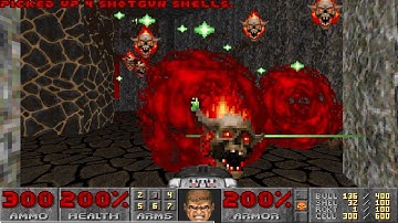 Doom II Hell on Earth Map28 UV Fast in 3m33s by Henning