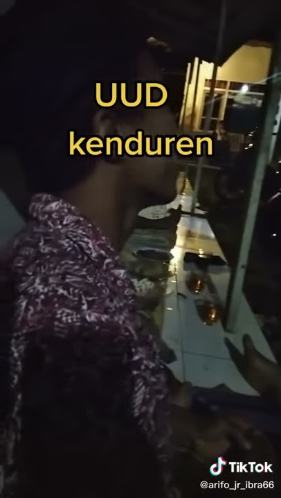 Undang undang kenduren