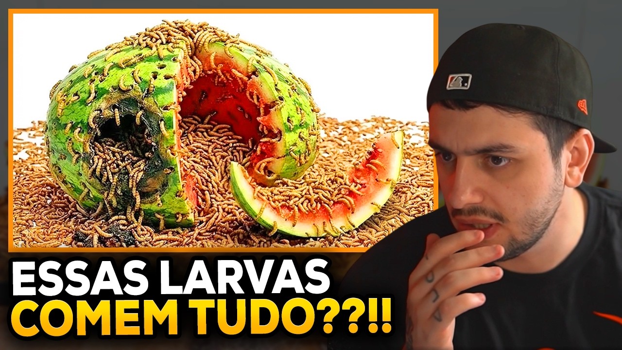 10.000 LARVAS-DA-FARINHA VS. MELANCIA - GABE REAGE
