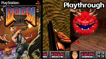 Doom II (PS1) - Playthrough - (1080p, original console & Composite Video) - No Commentary